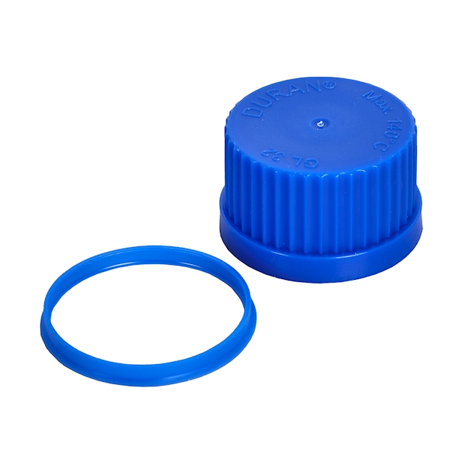 DURAN Pouring rings GL45 blue